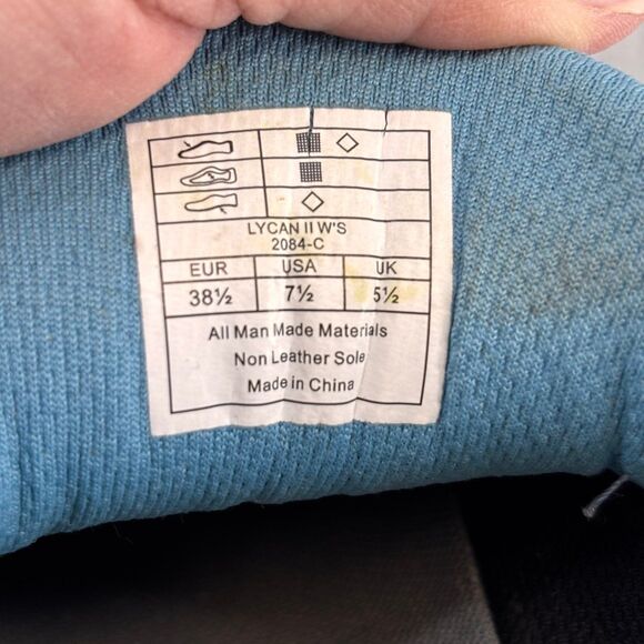 La Sportiva Lycan II Trail Shoes Blue Mesh Lace Up Running Sneaker Women's‎ 7.5 - Picture 9 of 11